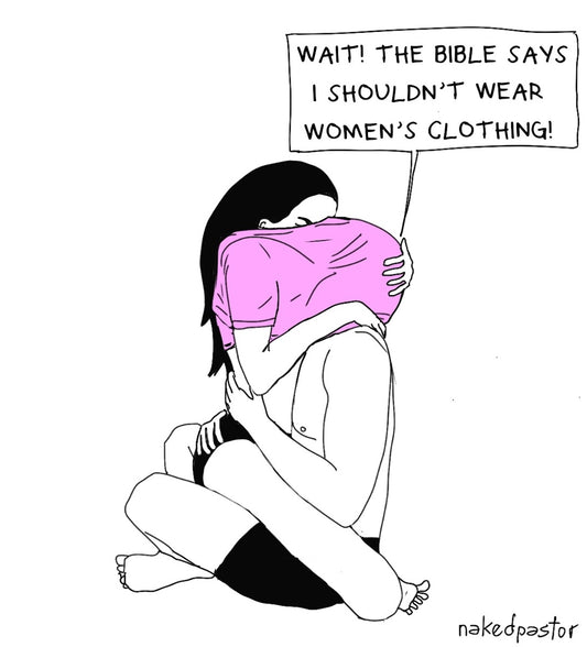 Women's Clothing Digital Cartoon-Digital Cartoons-nakedpastor