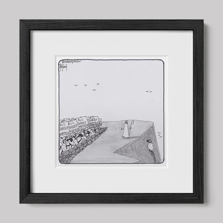 All Sheep Matter Print-Cartoons-nakedpastor