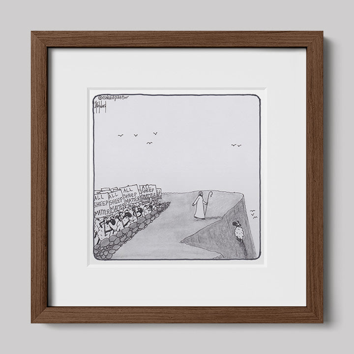 All Sheep Matter Print-Cartoons-nakedpastor