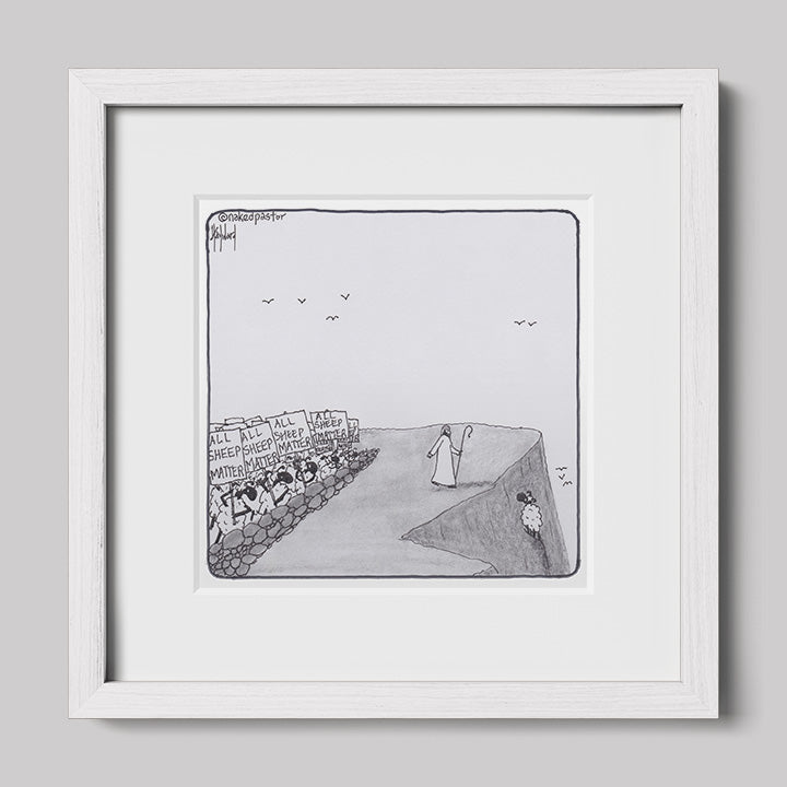All Sheep Matter Print-Cartoons-nakedpastor