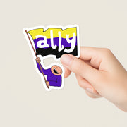 Ally Non-Binary Sticker-Stickers-nakedpastor