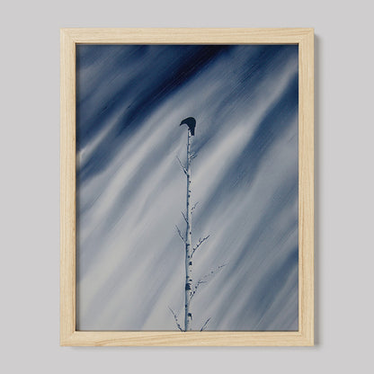 Alone I Will Stand Watercolor Print