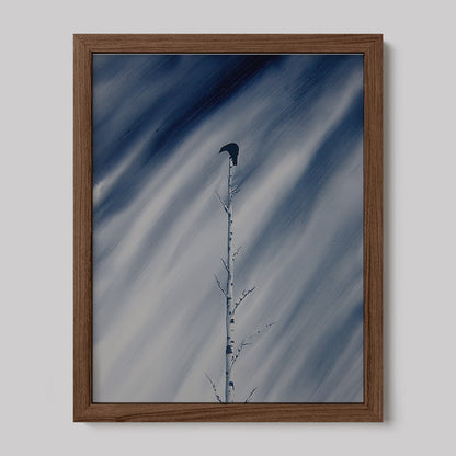 Alone I Will Stand Watercolor Print