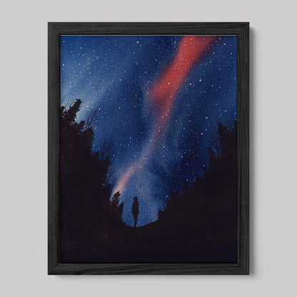 Am I Seen Watercolor Print-Paintings-nakedpastor