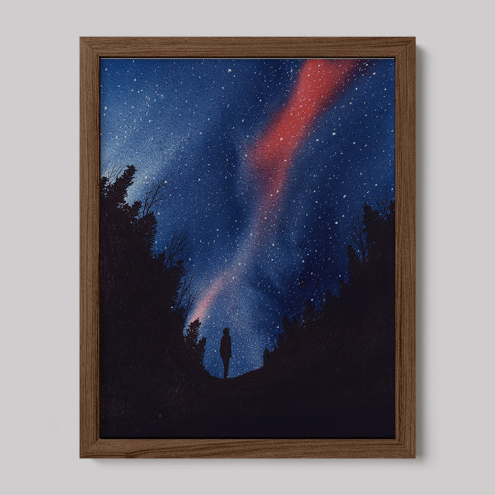 Am I Seen Watercolor Print-Paintings-nakedpastor