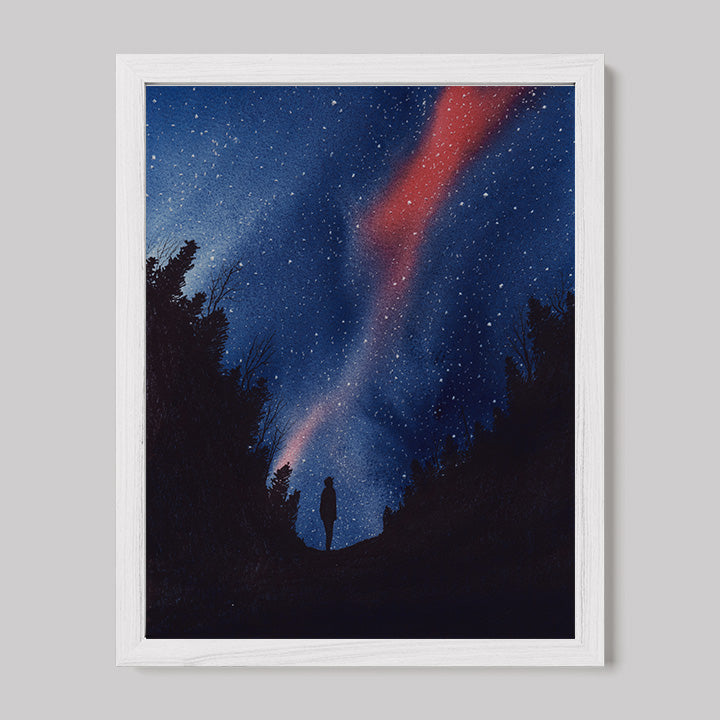 Am I Seen Watercolor Print-Paintings-nakedpastor