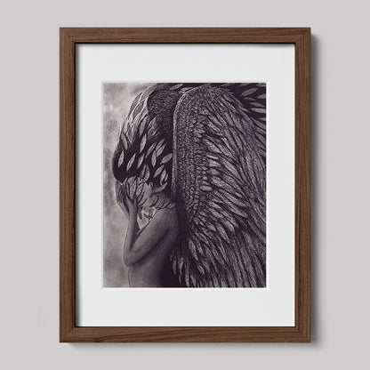 Sophia Angel Print-Drawings-nakedpastor