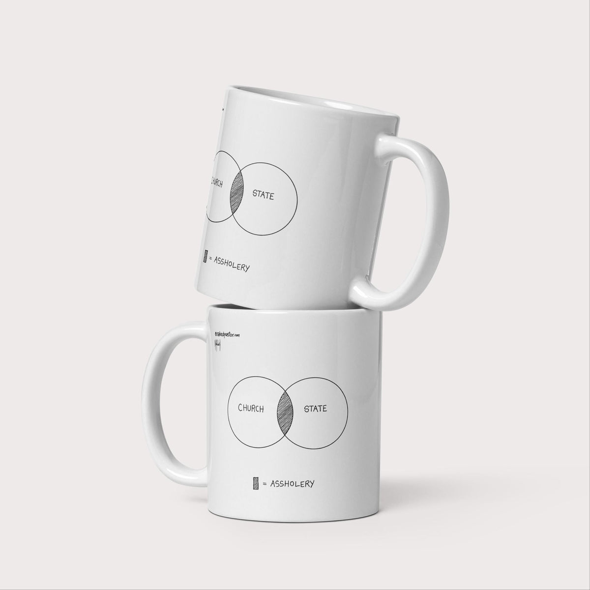Assholery Mug - by nakedpastor