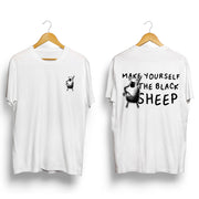 Make Yourself the Black Sheep Front and Back Shirt-Shirts-nakedpastor