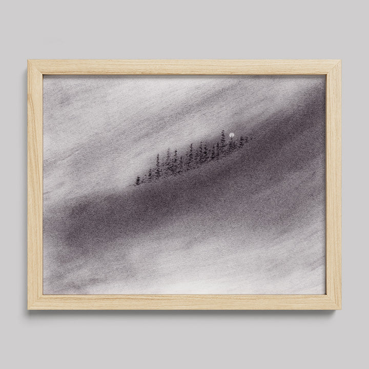I Can Feel You Calling Me Charcoal Print-Drawings-nakedpastor