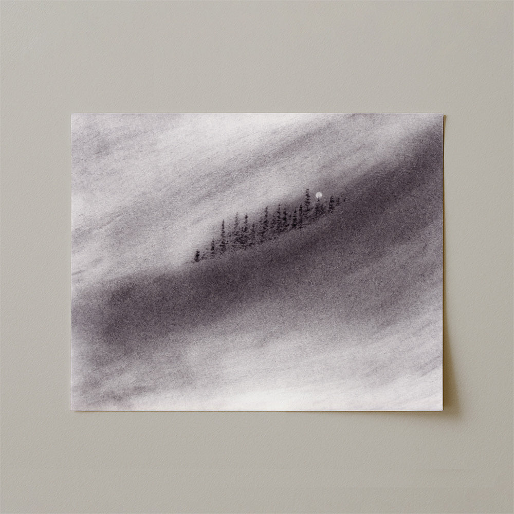 I Can Feel You Calling Me Charcoal Print-Drawings-nakedpastor
