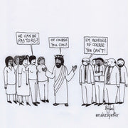 Can Women Be Pastors Digital Cartoon - by nakedpastor