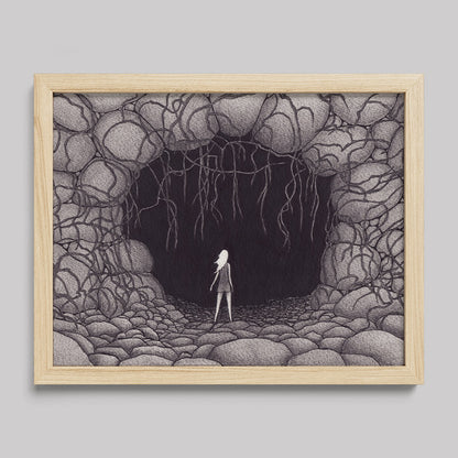 Sophia Cave Print-Drawings-nakedpastor