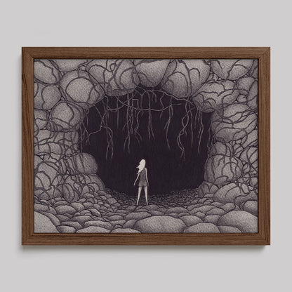 Sophia Cave Print-Drawings-nakedpastor