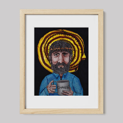 Change Image of Christ Print-Drawings-nakedpastor