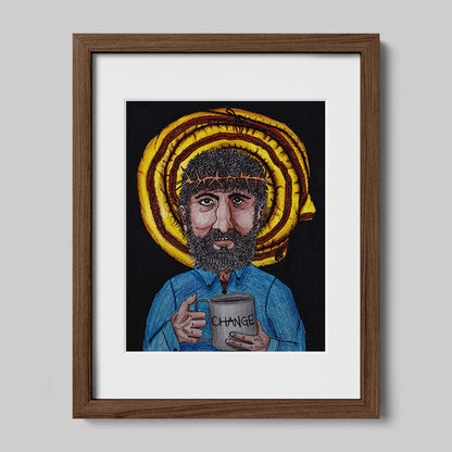 Change Image of Christ Print-Drawings-nakedpastor