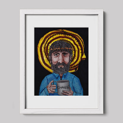 Change Image of Christ Print-Drawings-nakedpastor