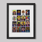 Christ Collage Print-Drawings-nakedpastor