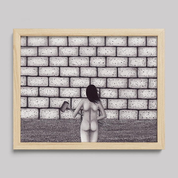 Sophia Deconstruction Print-Drawings-nakedpastor