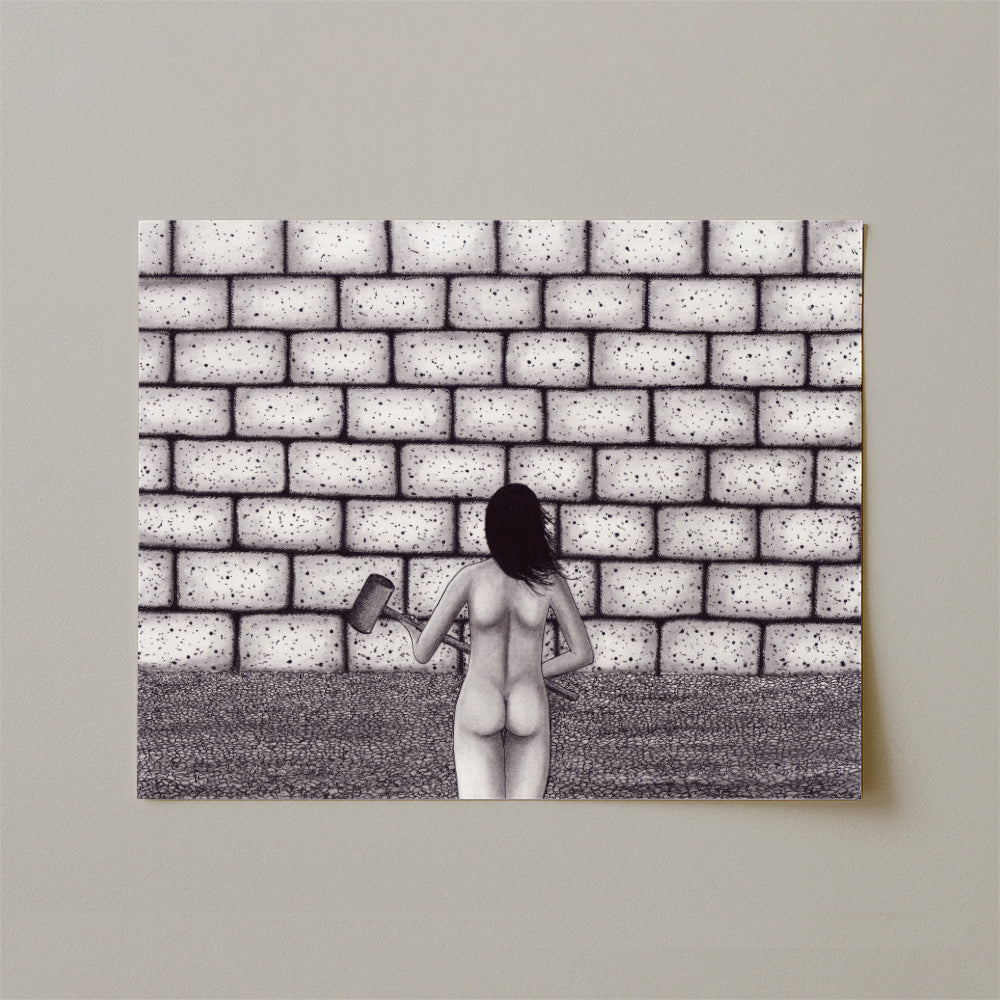 Sophia Deconstruction Print-Drawings-nakedpastor