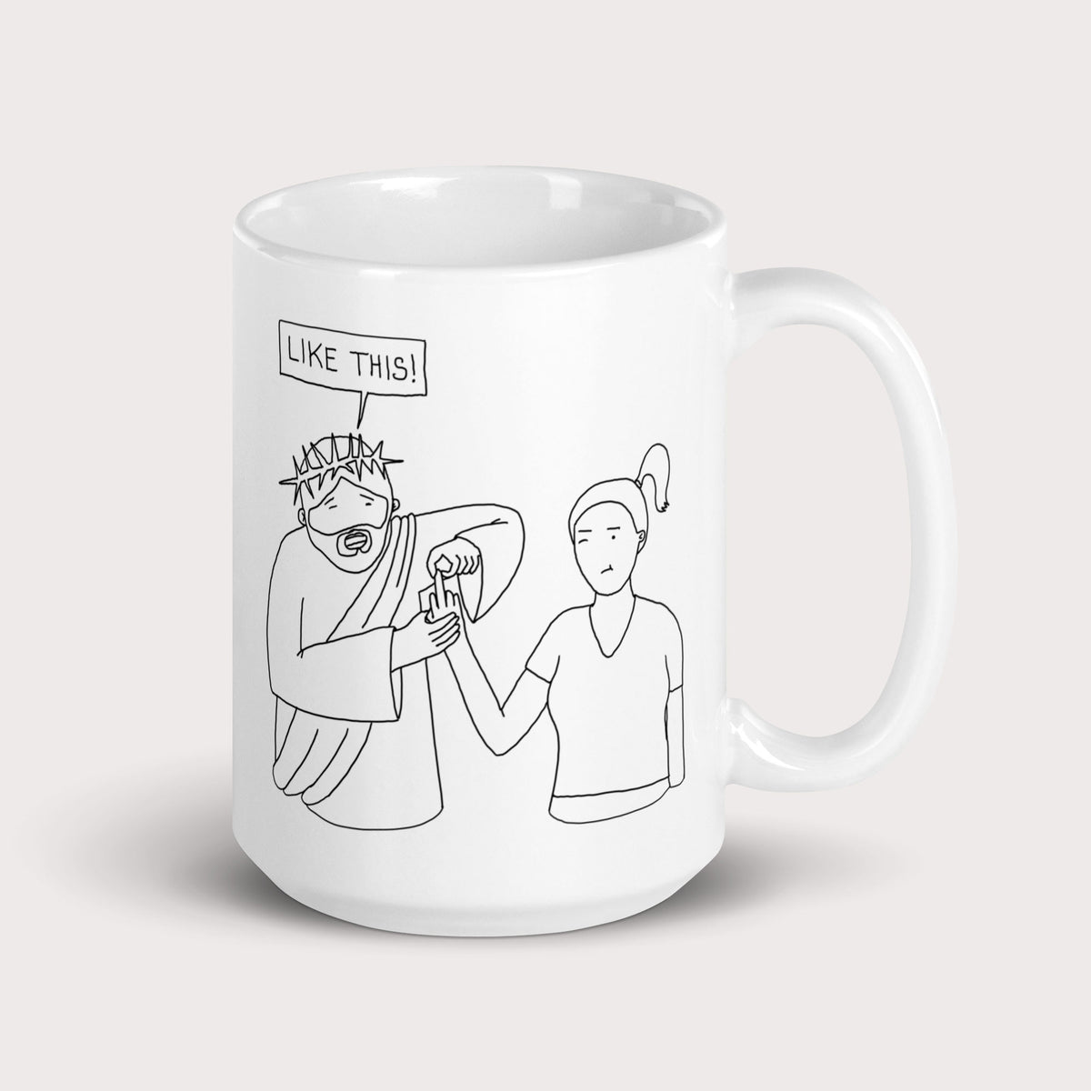 Spirituality and Defiance Like This Mug - by nakedpastor