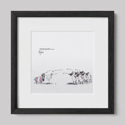 Don't Stone Others Trans Version Cartoon Print-Cartoons-nakedpastor