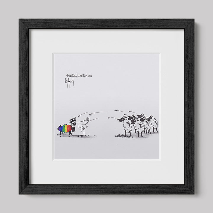 Don't Stone Others Print-Cartoons-nakedpastor
