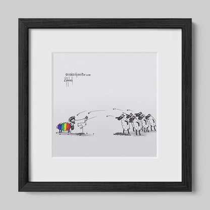Don't Stone Others Print-Cartoons-nakedpastor