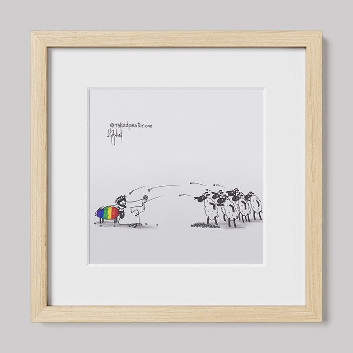 Don't Stone Others Print-Cartoons-nakedpastor