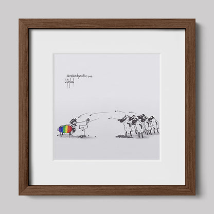 Don't Stone Others Print-Cartoons-nakedpastor