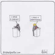 Dream or Nightmare Digital Cartoon-Digital Cartoons-nakedpastor