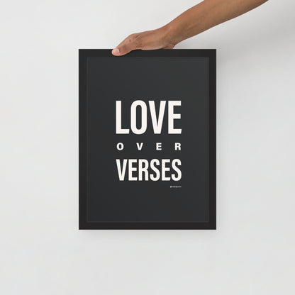 Love Over Verses Print-Drawings-nakedpastor