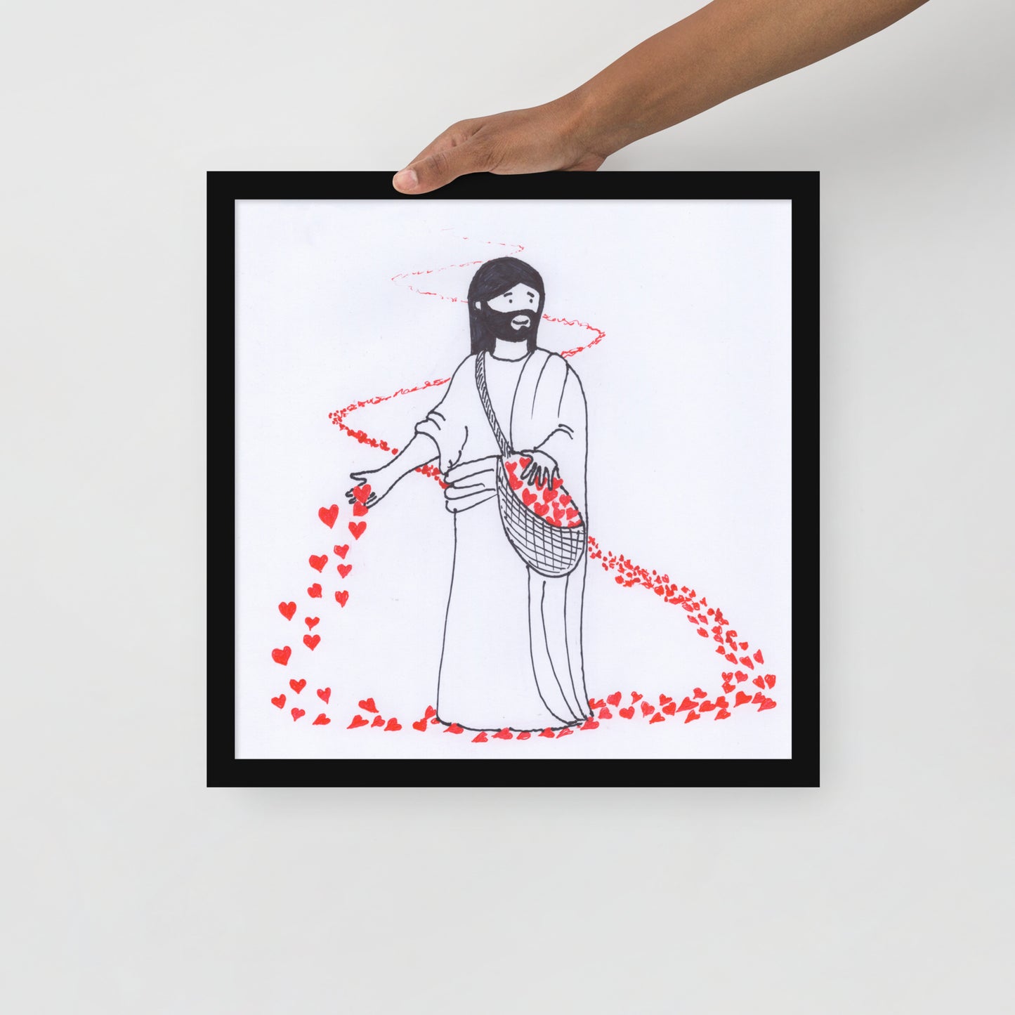 Sow Love So Love Cartoon Print-Cartoons-nakedpastor