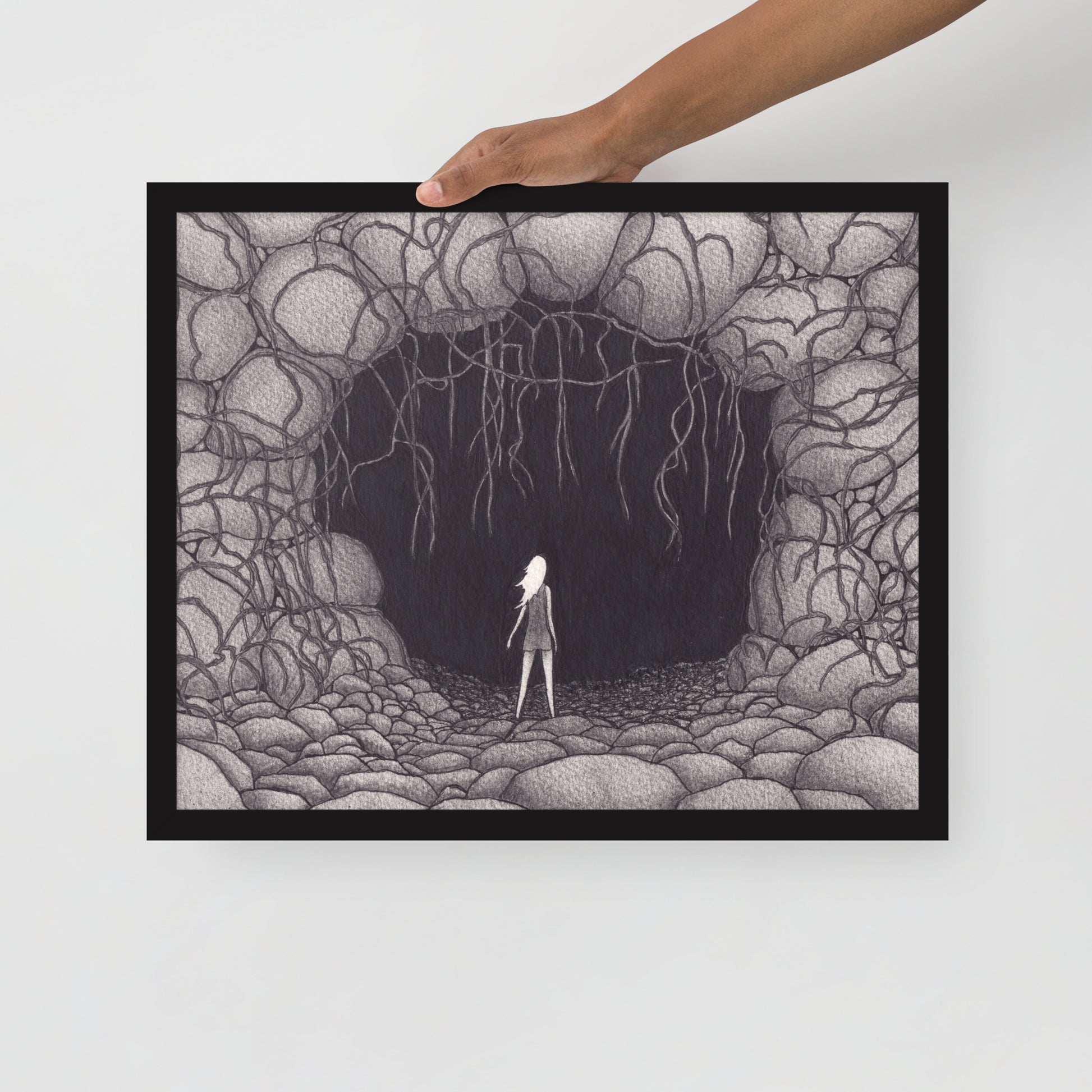 Sophia Cave Print - by nakedpastor