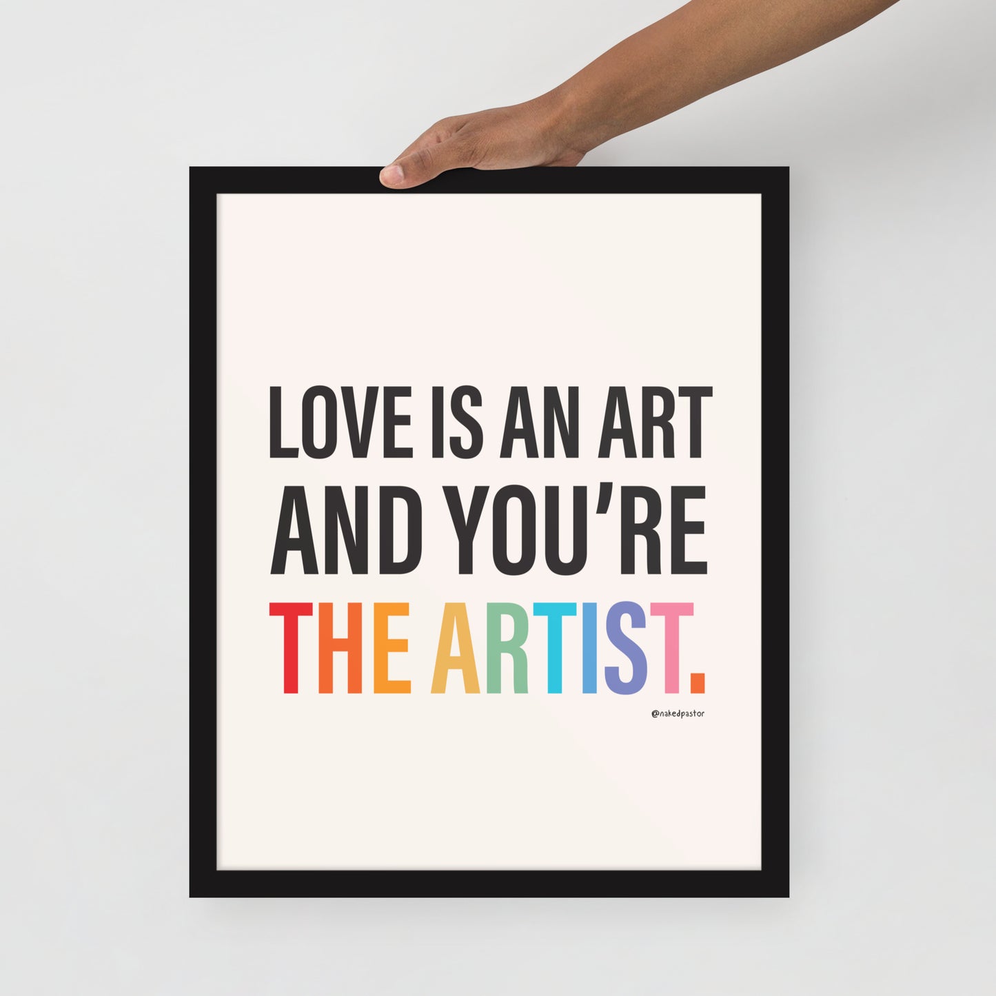 Love Is An Art and You're The Artist-Drawings-nakedpastor