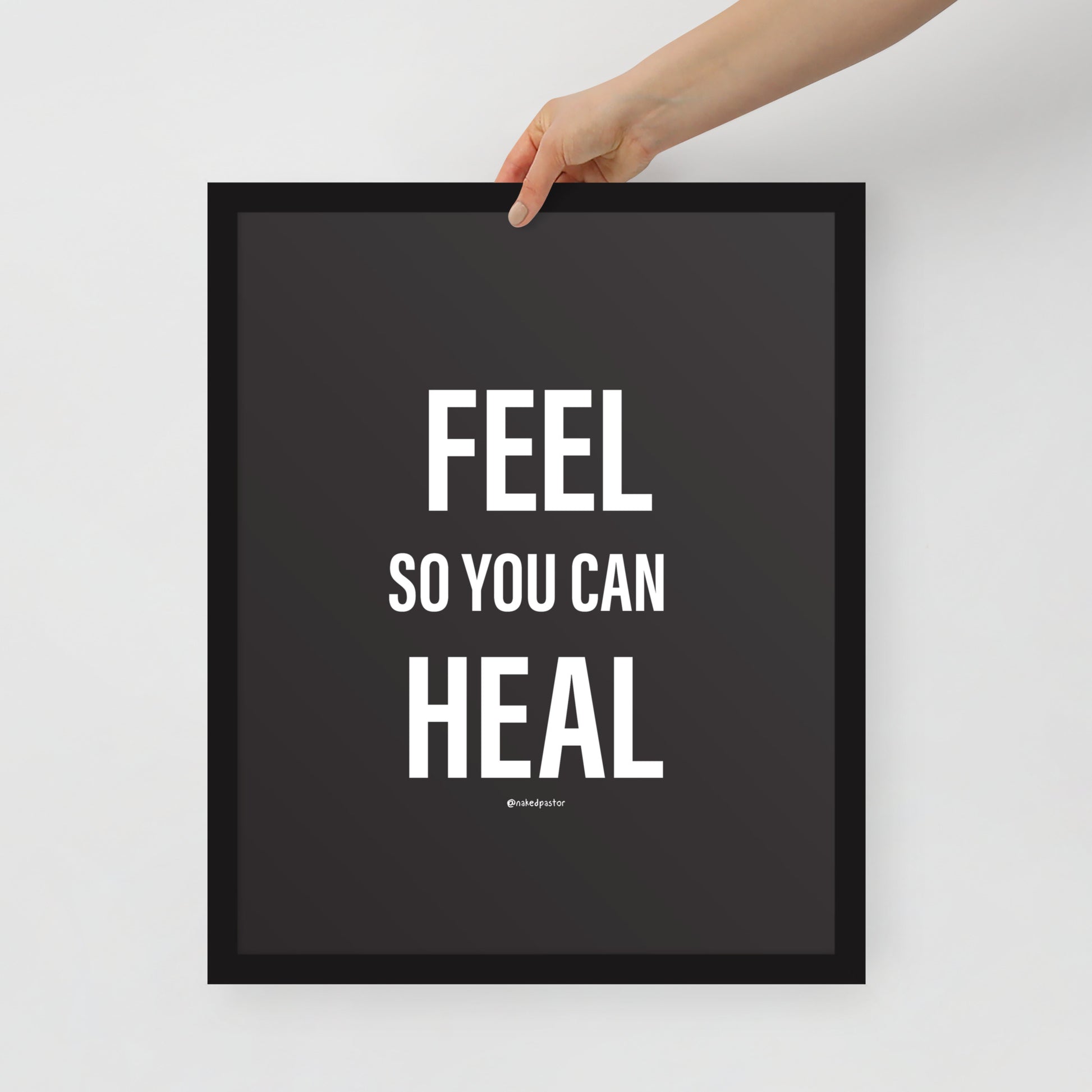 Feel So You Can Heal - Black-Drawings-nakedpastor