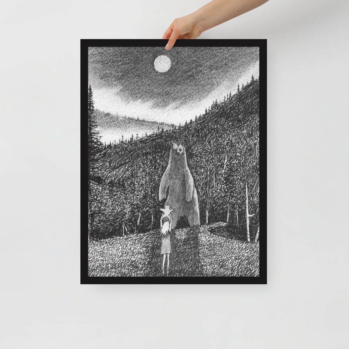 Sophia Fearless Print - by nakedpastor