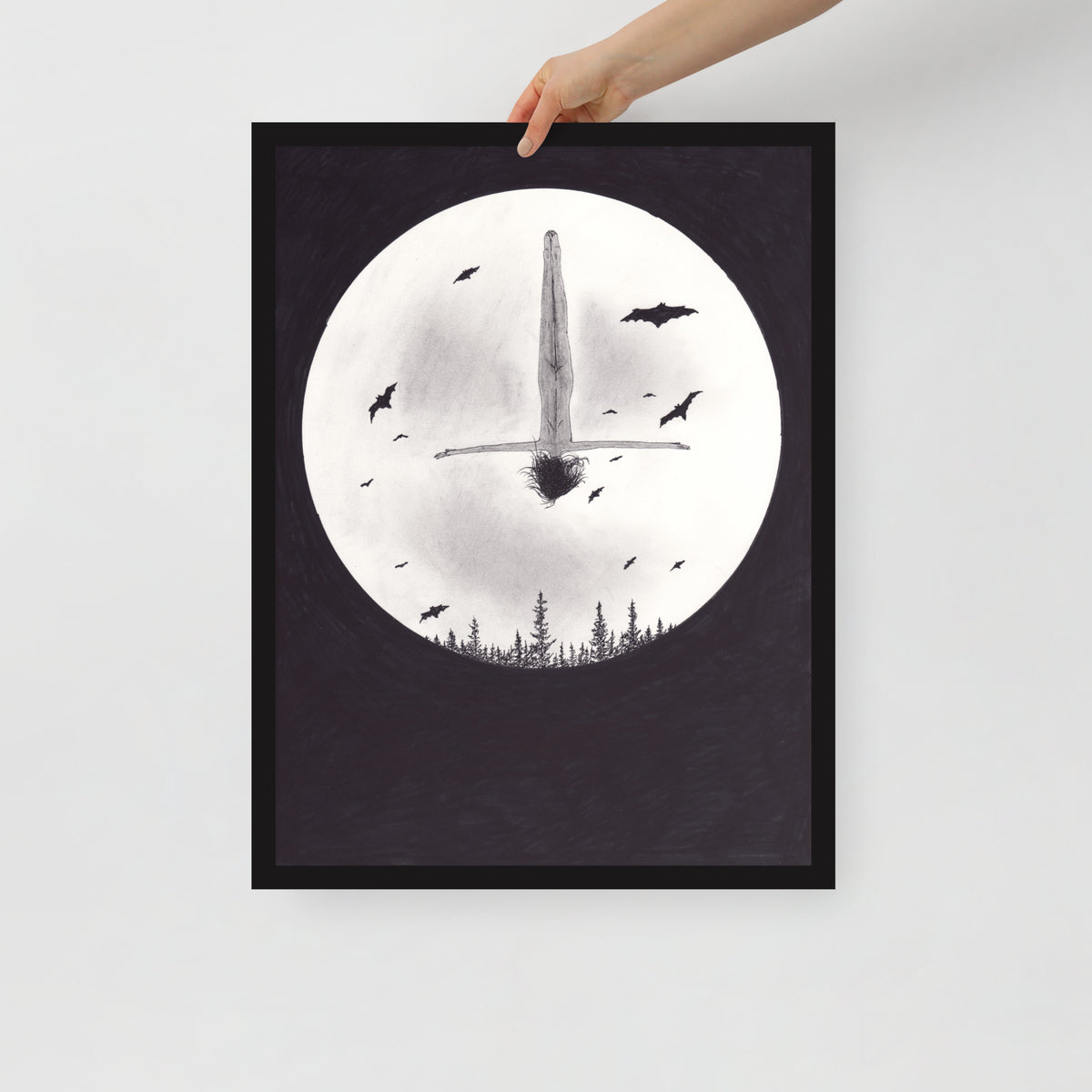 Sophia "Upsidedown" Print - by nakedpastor
