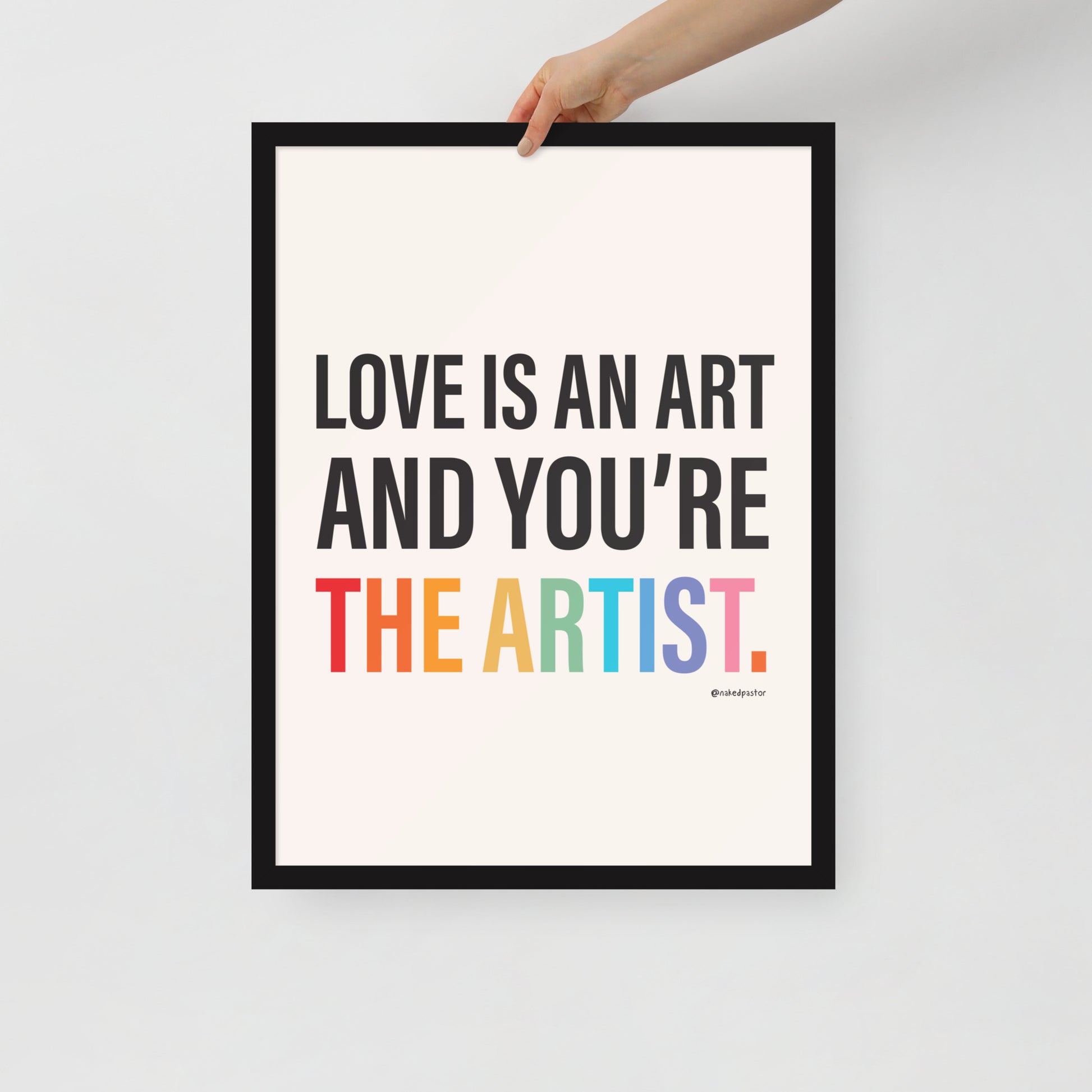 Love Is An Art and You're The Artist-Drawings-nakedpastor