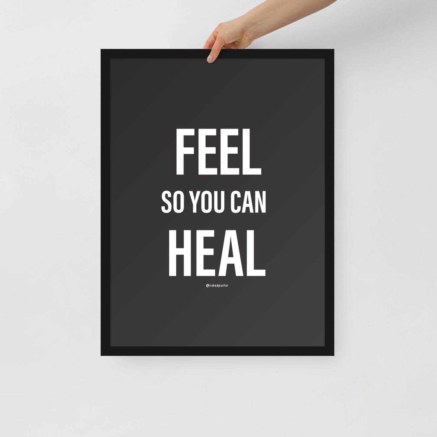 Feel So You Can Heal - Black-Drawings-nakedpastor