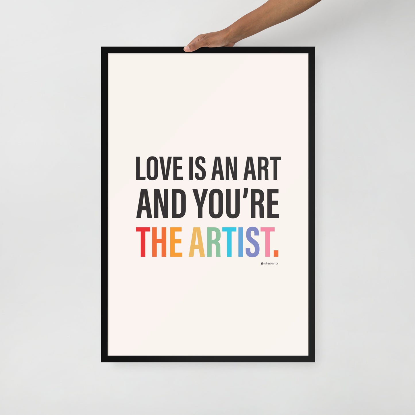 Love Is An Art and You're The Artist-Drawings-nakedpastor