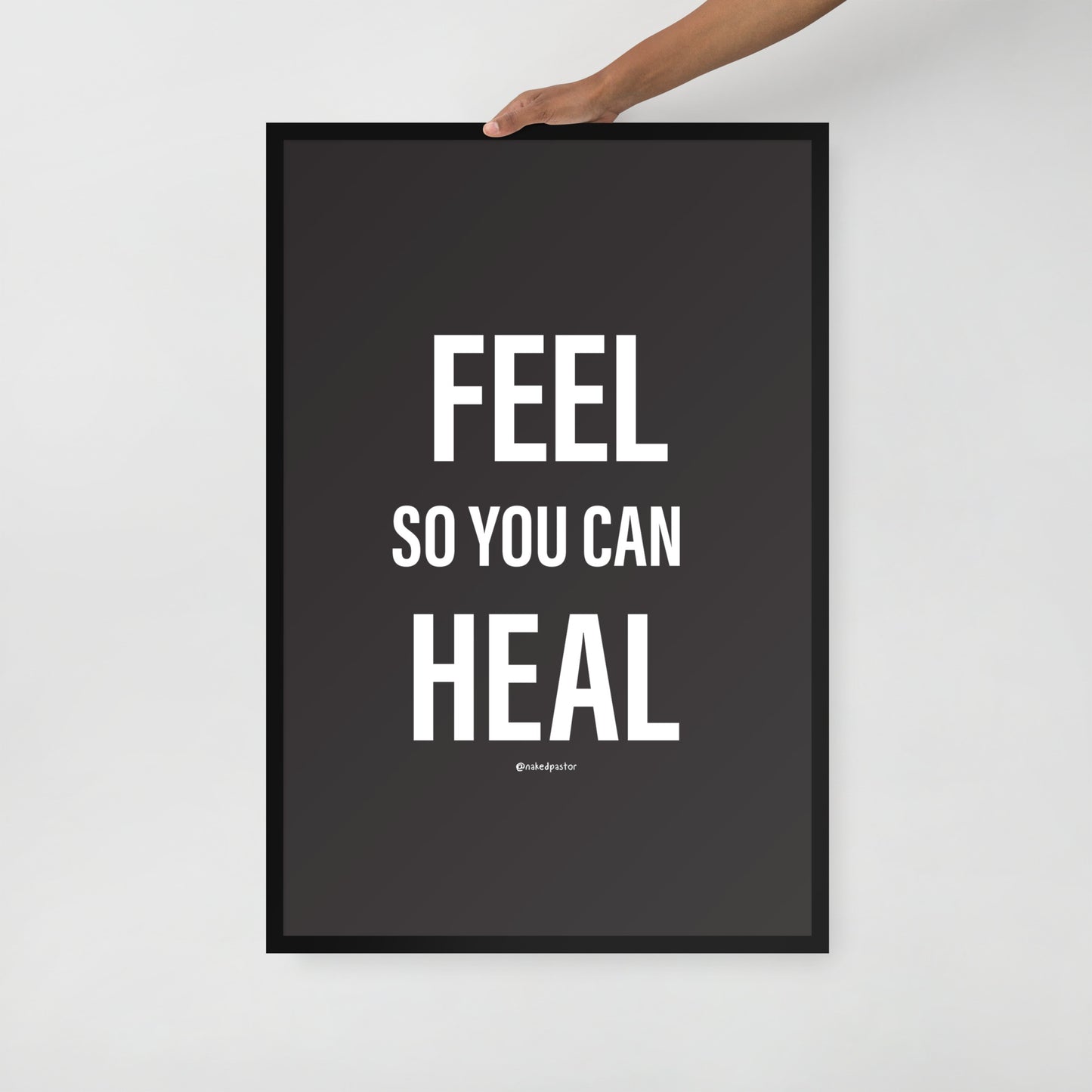 Feel So You Can Heal - Black-Drawings-nakedpastor