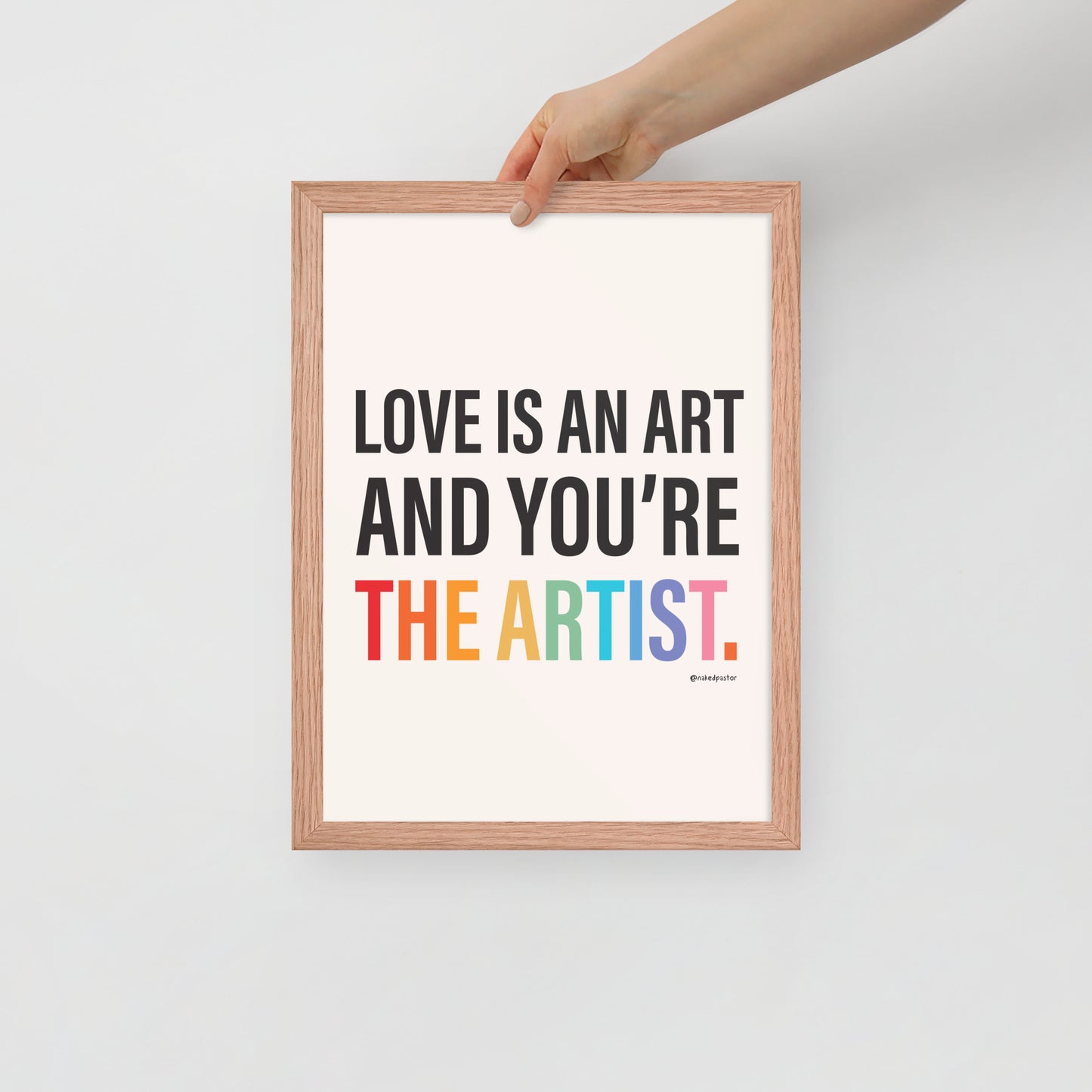 Love Is An Art and You're The Artist-Drawings-nakedpastor