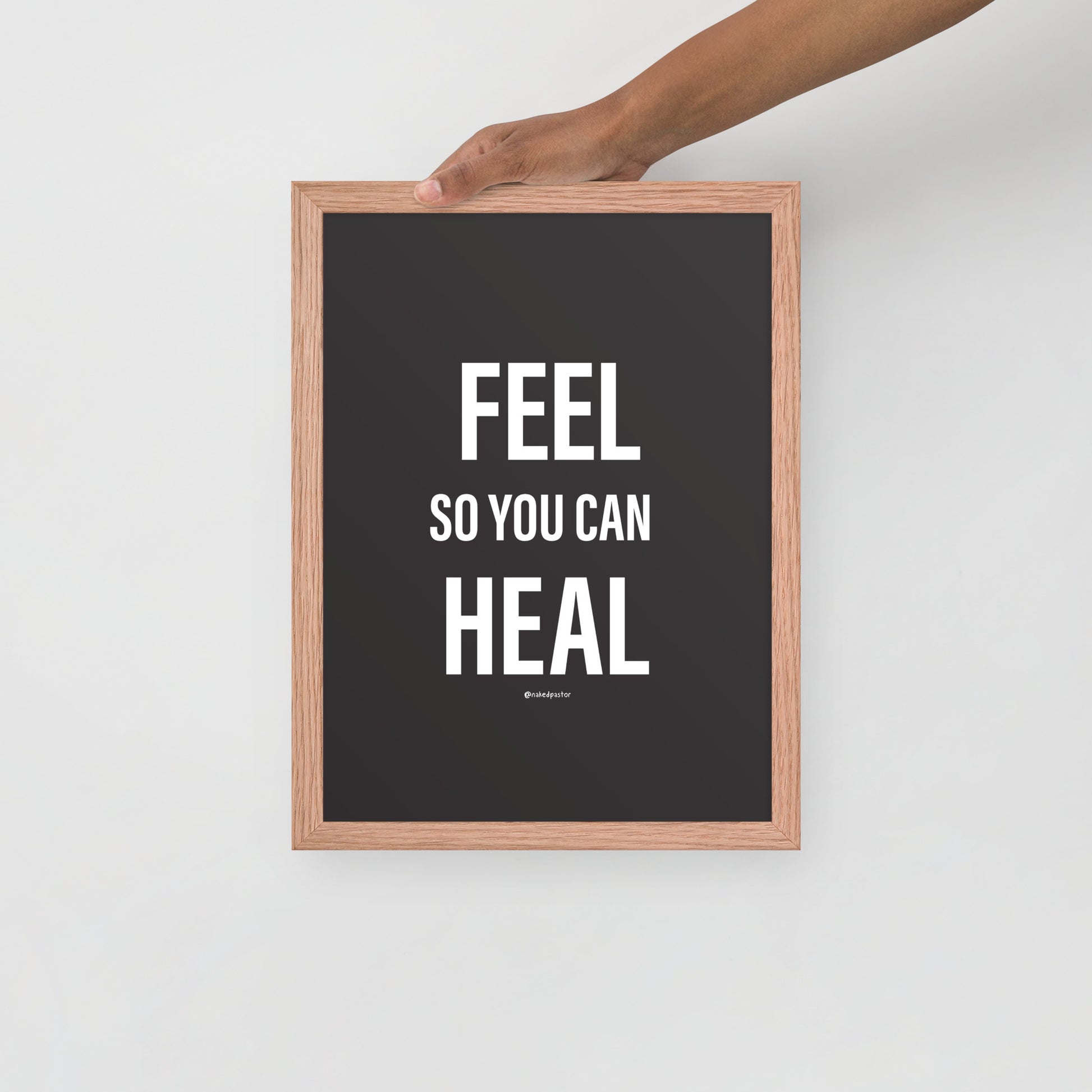 Feel So You Can Heal - Black-Drawings-nakedpastor