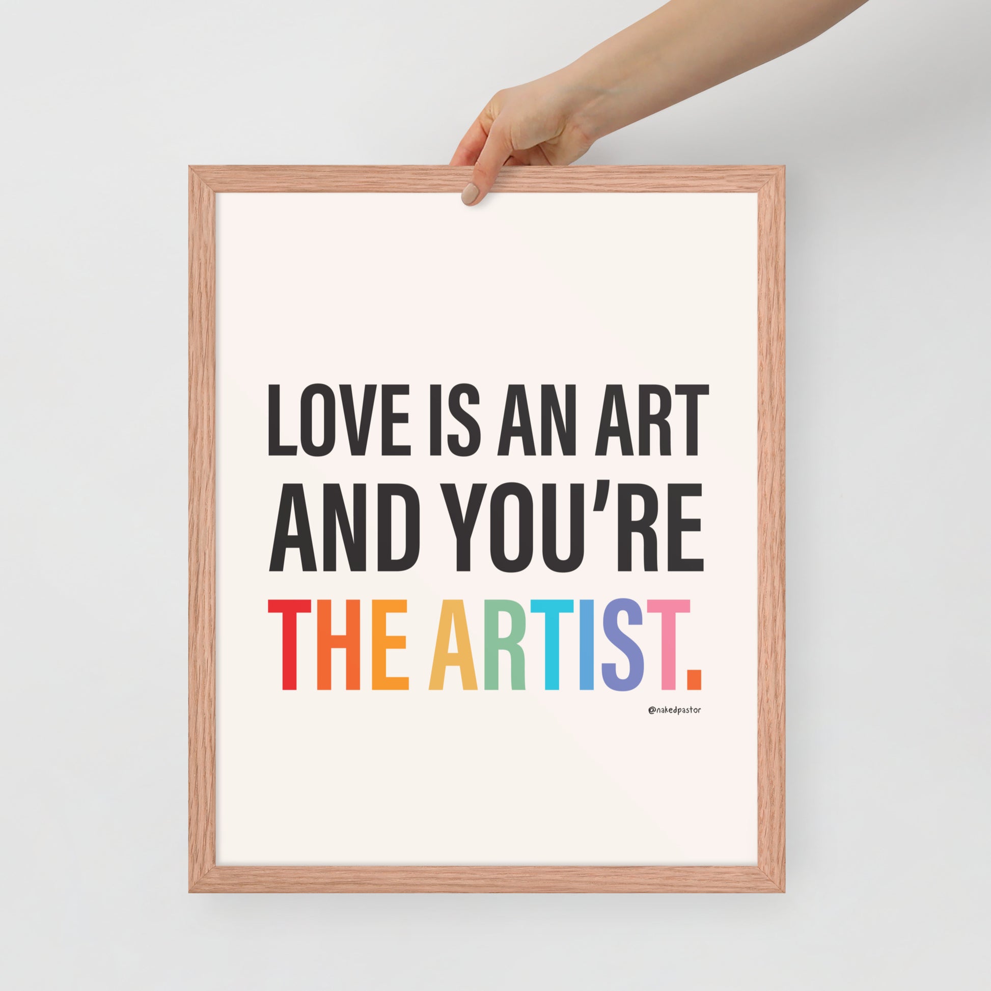 Love Is An Art and You're The Artist-Drawings-nakedpastor