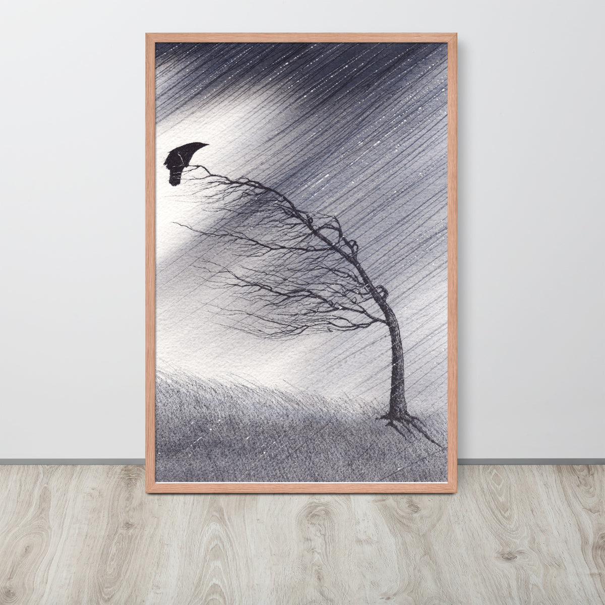 Prevailing Watercolor Print - by nakedpastor