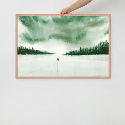 My Path Is Mine Watercolor Print