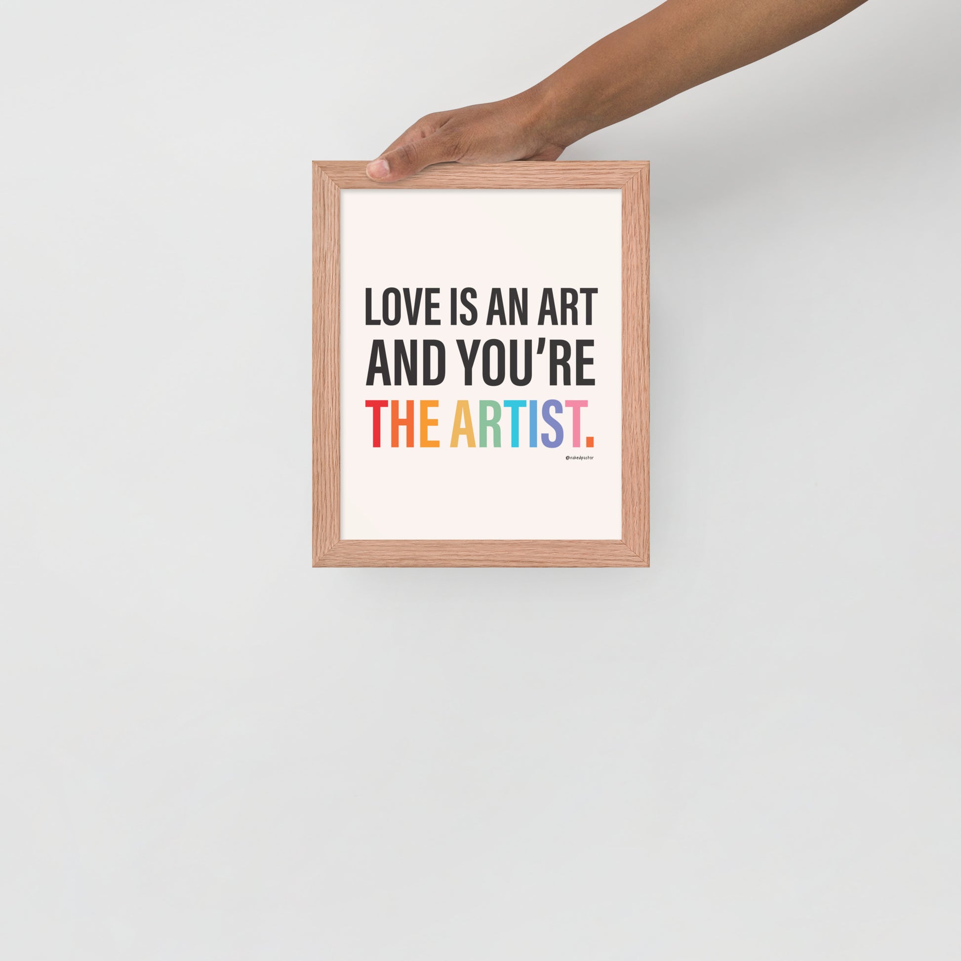 Love Is An Art and You're The Artist-Drawings-nakedpastor