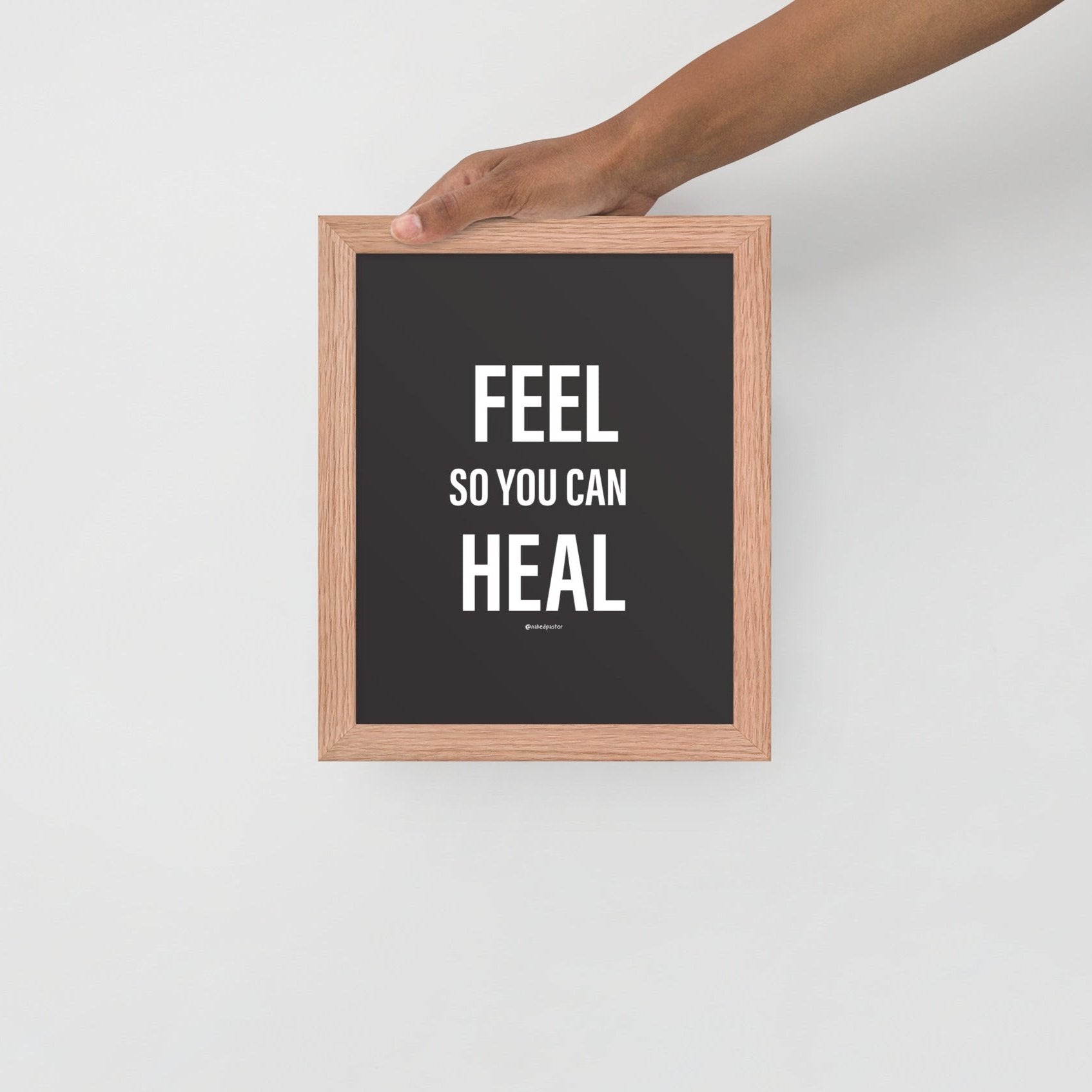 Feel So You Can Heal - Black-Drawings-nakedpastor