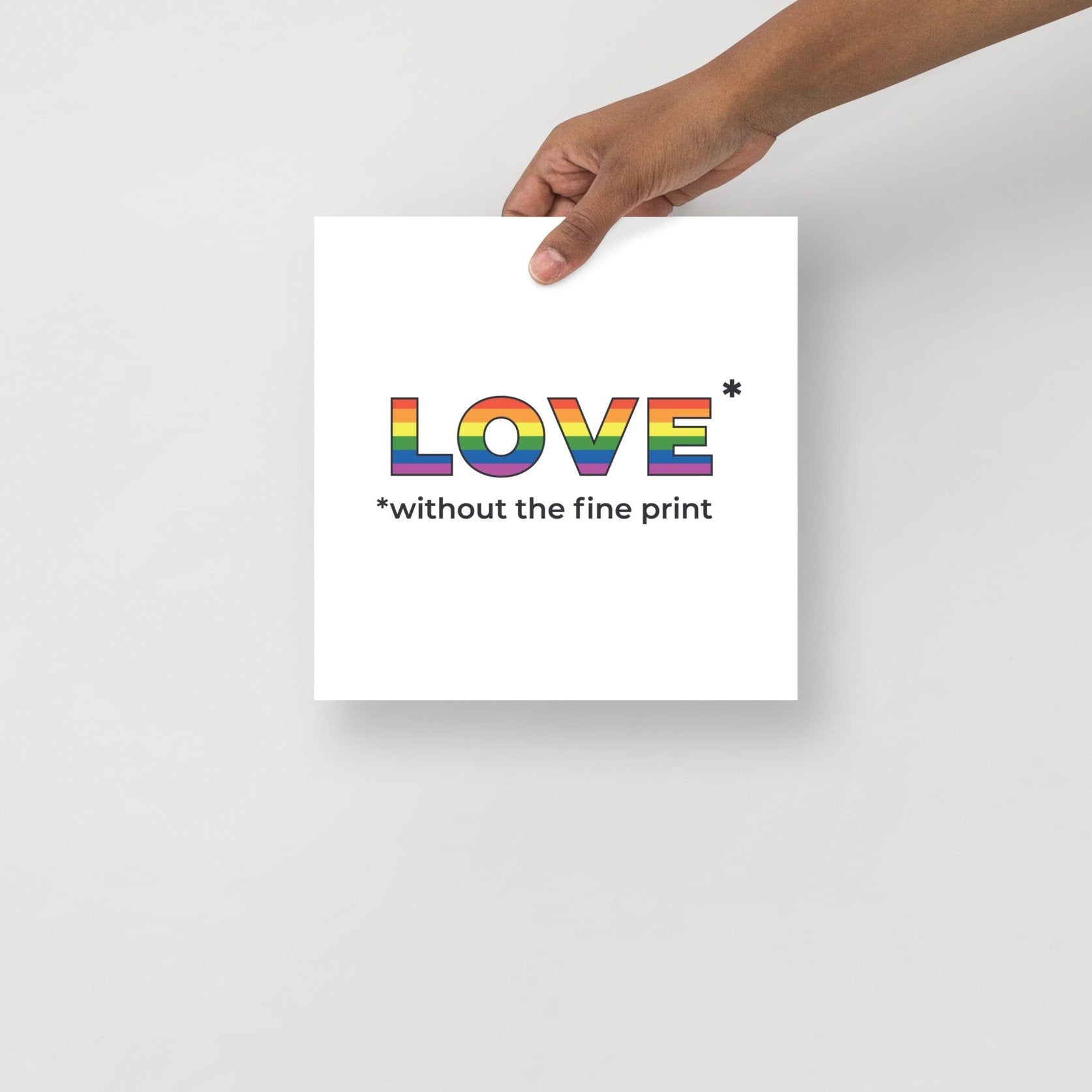 Love Without the Fine Print Cartoon Print-Cartoons-nakedpastor